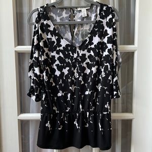 White House Black Market long sleeve blouse.
